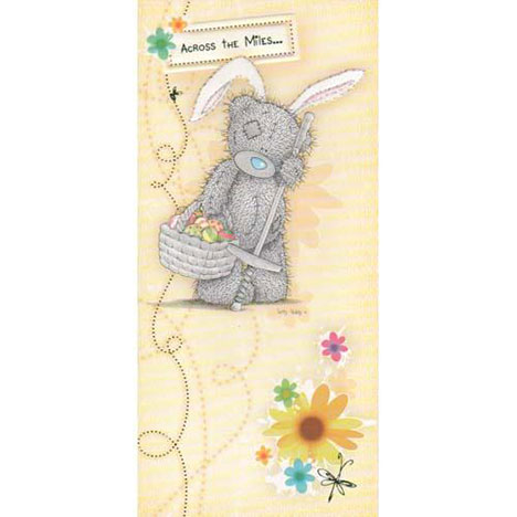 Across the Miles Easter Me to You Bear Card £1.80